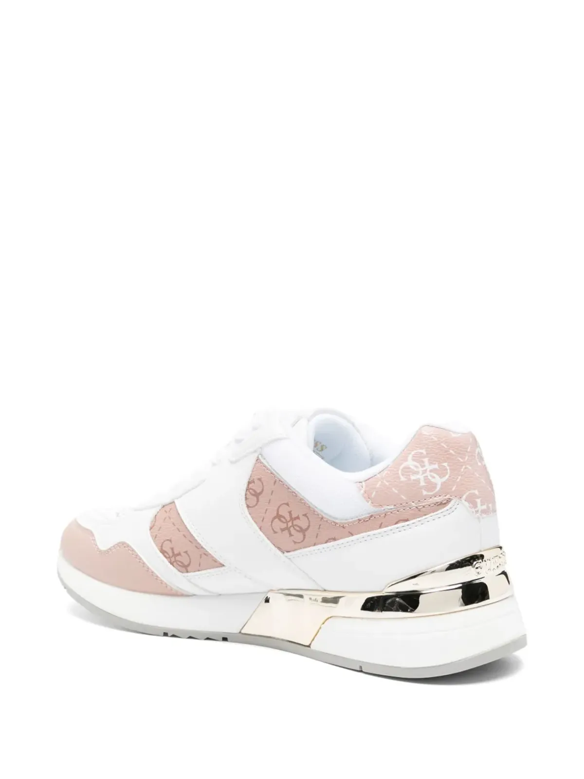 GUESS USA Kynneth ロゴディテール プラットフォームスニーカー - 画像3