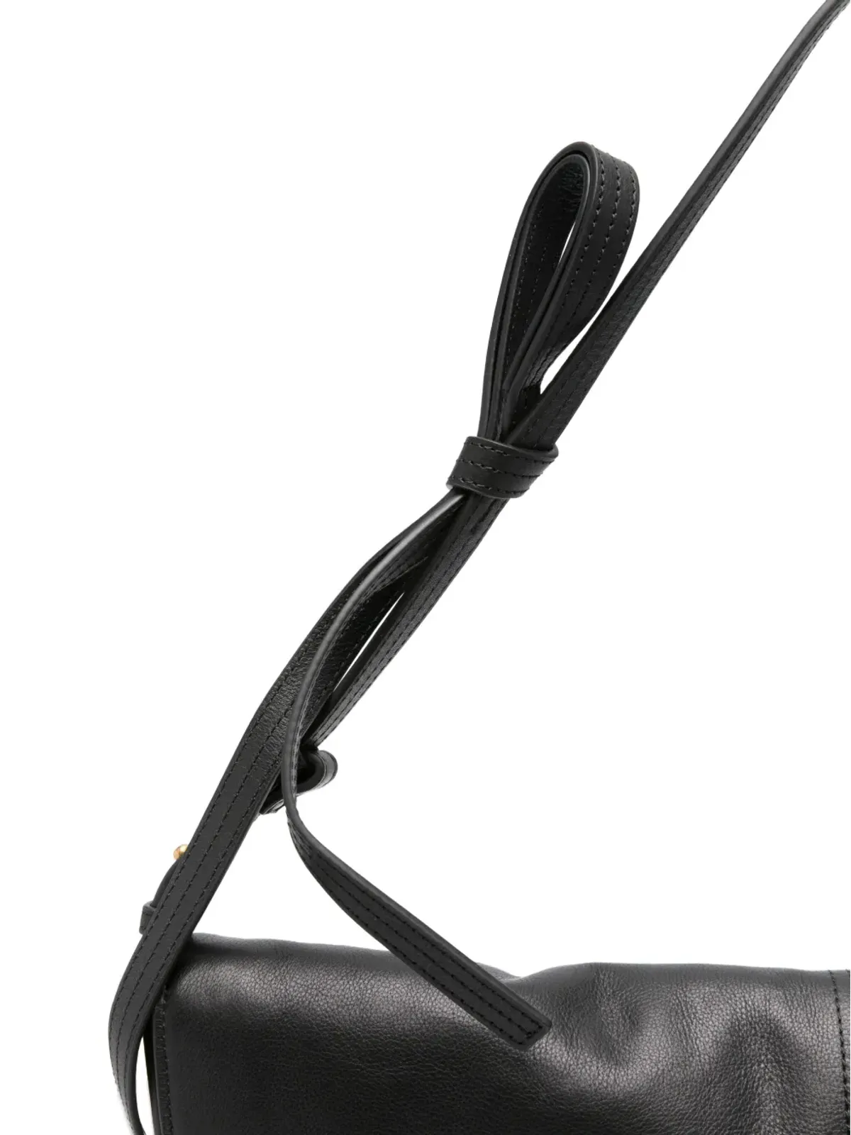 Patrizia Pepe フラップ開閉レザーショルダーバッグ - 画像4