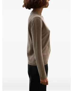 LA ROSE カシミヤカーディガン - Brown - サムネイル2