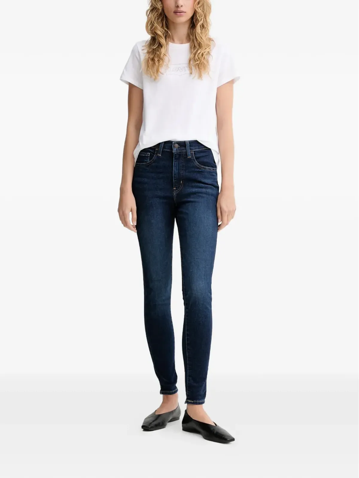 Levi's 720ストレートジーンズ ブルー - 画像2