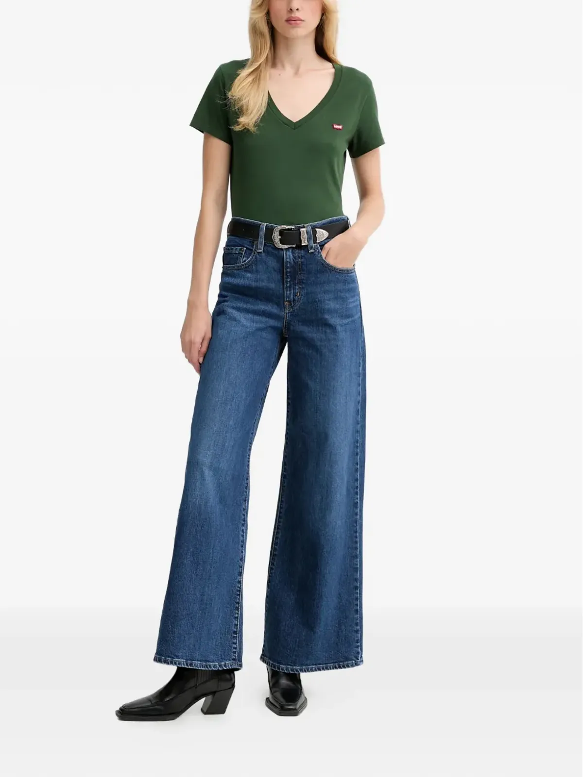 Levi's 728 パッチポケットジーンズ - 画像2