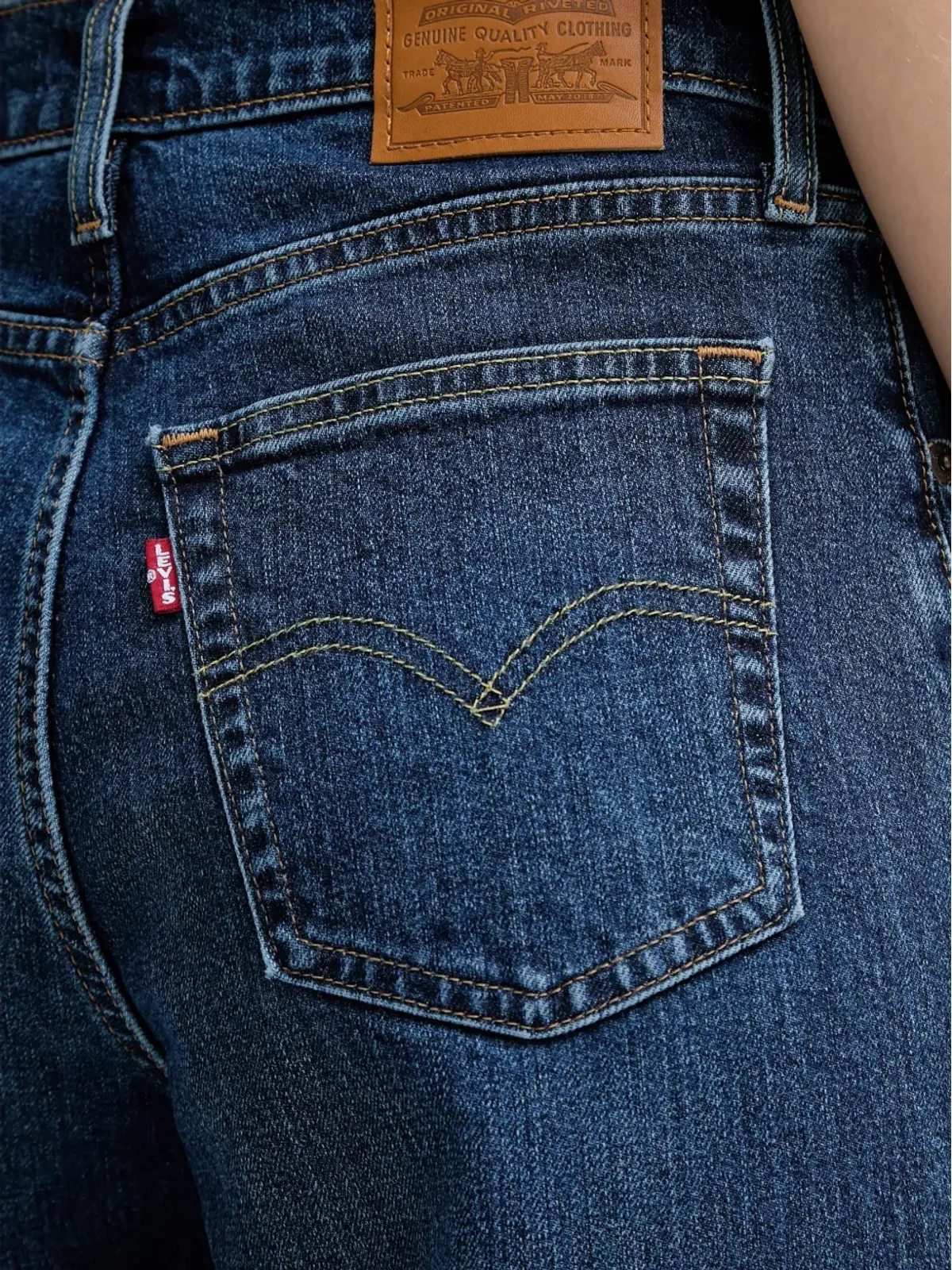 Levi's 728 パッチポケットジーンズ - 画像4