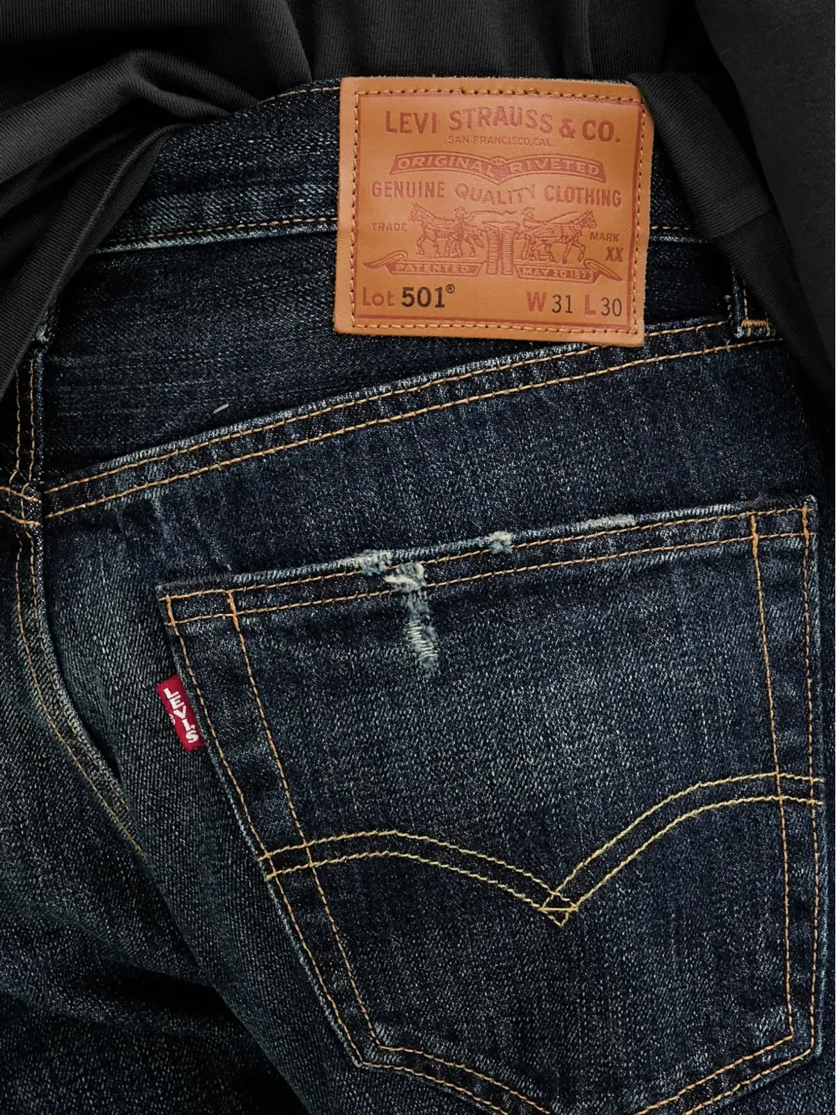 Levi's 501 ボタンフライ ジーンズ - 画像4