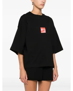 HAMZA ボックスロゴ クロップドTシャツ - サムネイル3