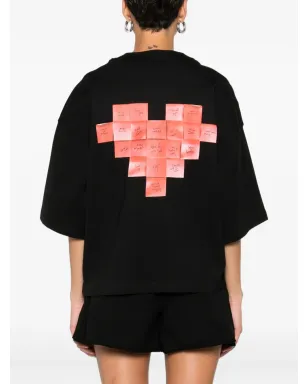 HAMZA ボックスロゴ クロップドTシャツ - サムネイル4