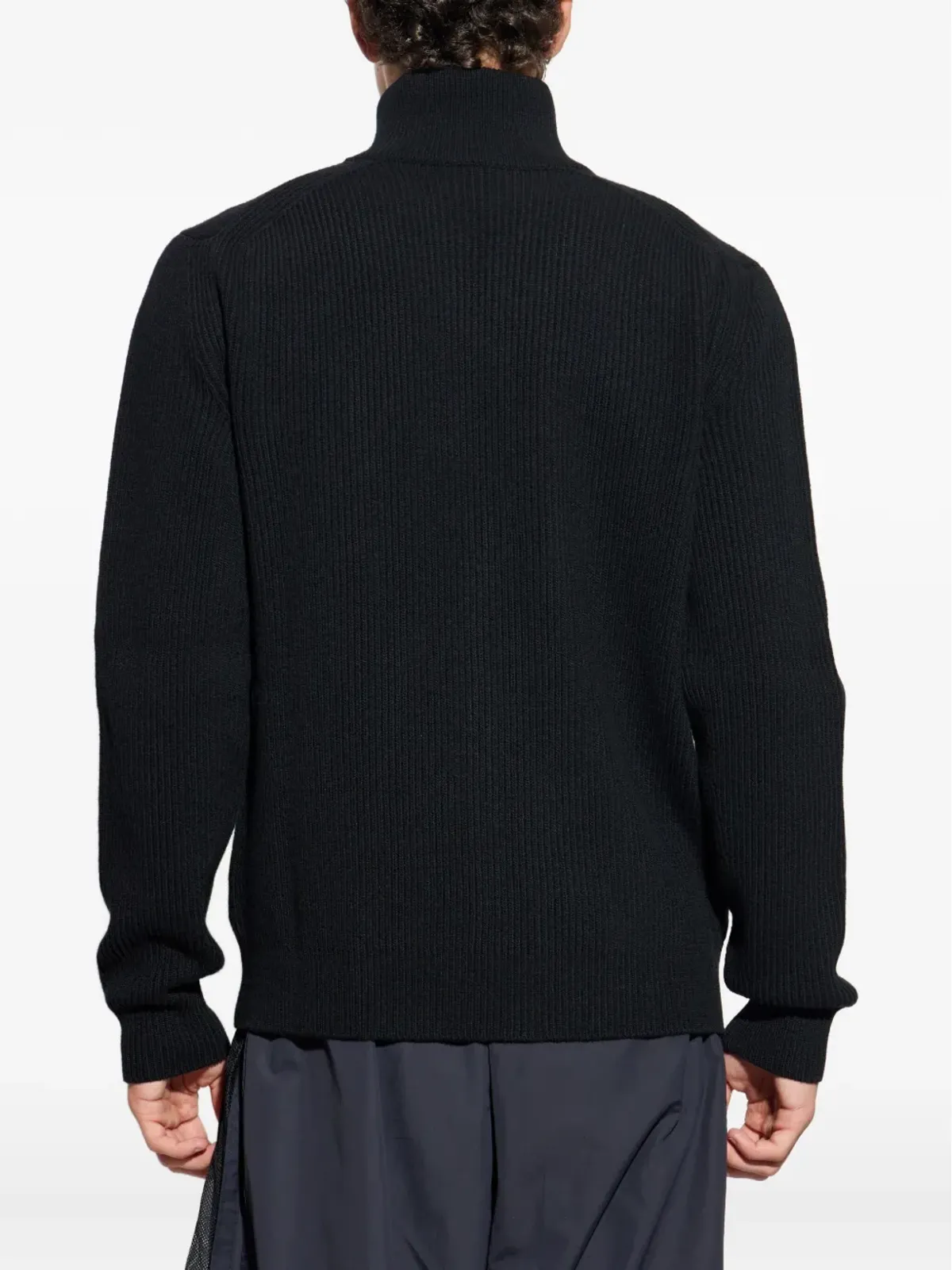 VETEMENTS リブ編みジップアップカーディガン - 画像4