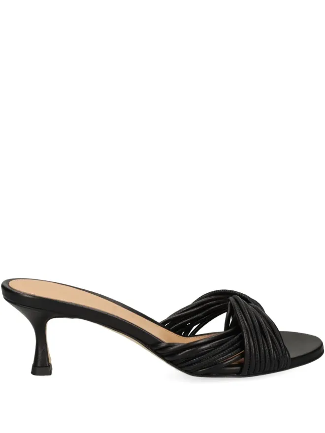 Chantal Chantal ノットアップレザー ヒールサンダルの商品画像