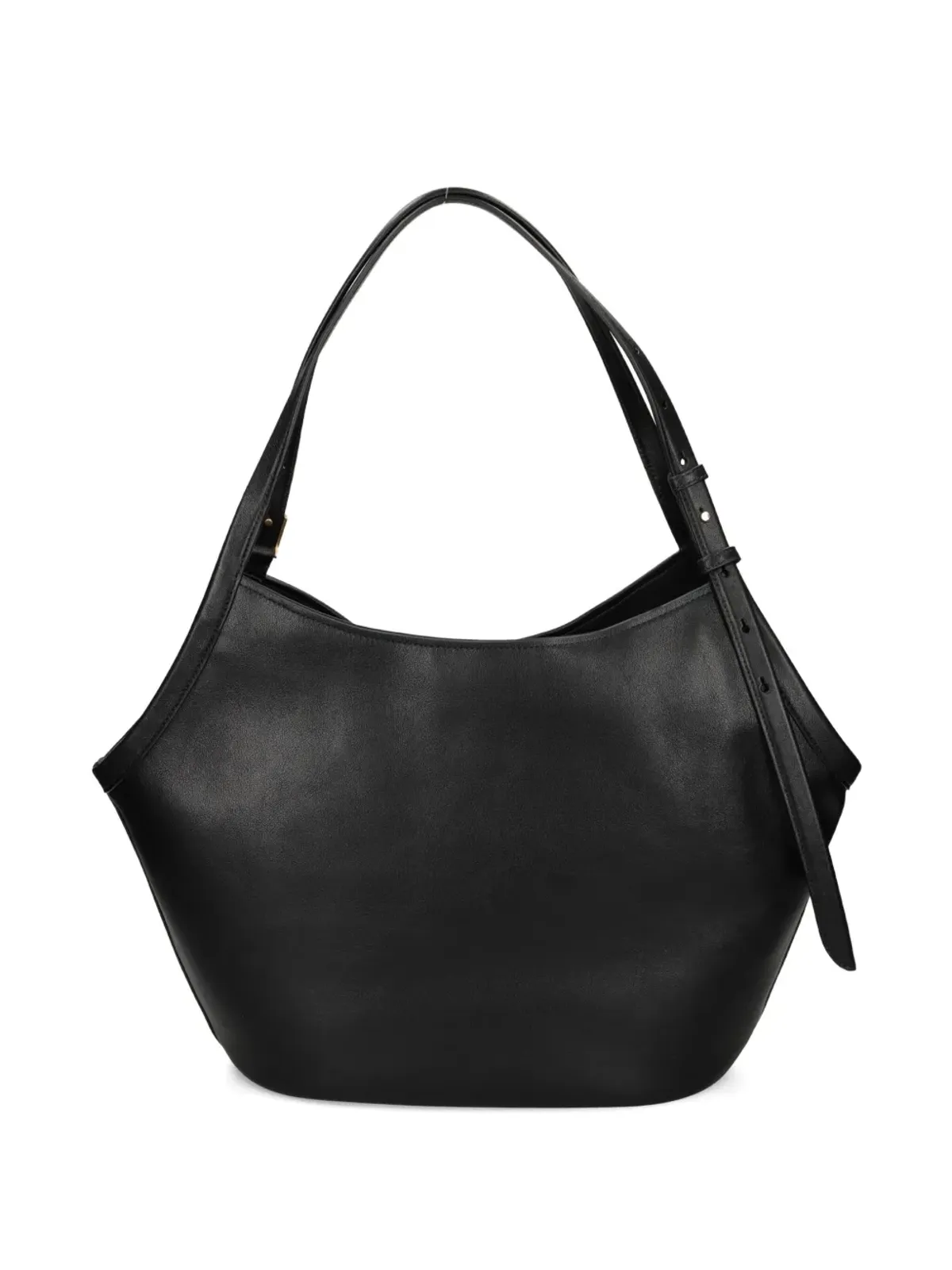 Kate Spade Deco Tulip レザー ベルト付き トートバッグ - ブラック - 画像2