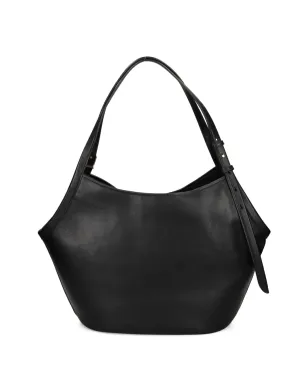 Kate Spade Deco Tulip レザー ベルト付き トートバッグ - ブラック - サムネイル2