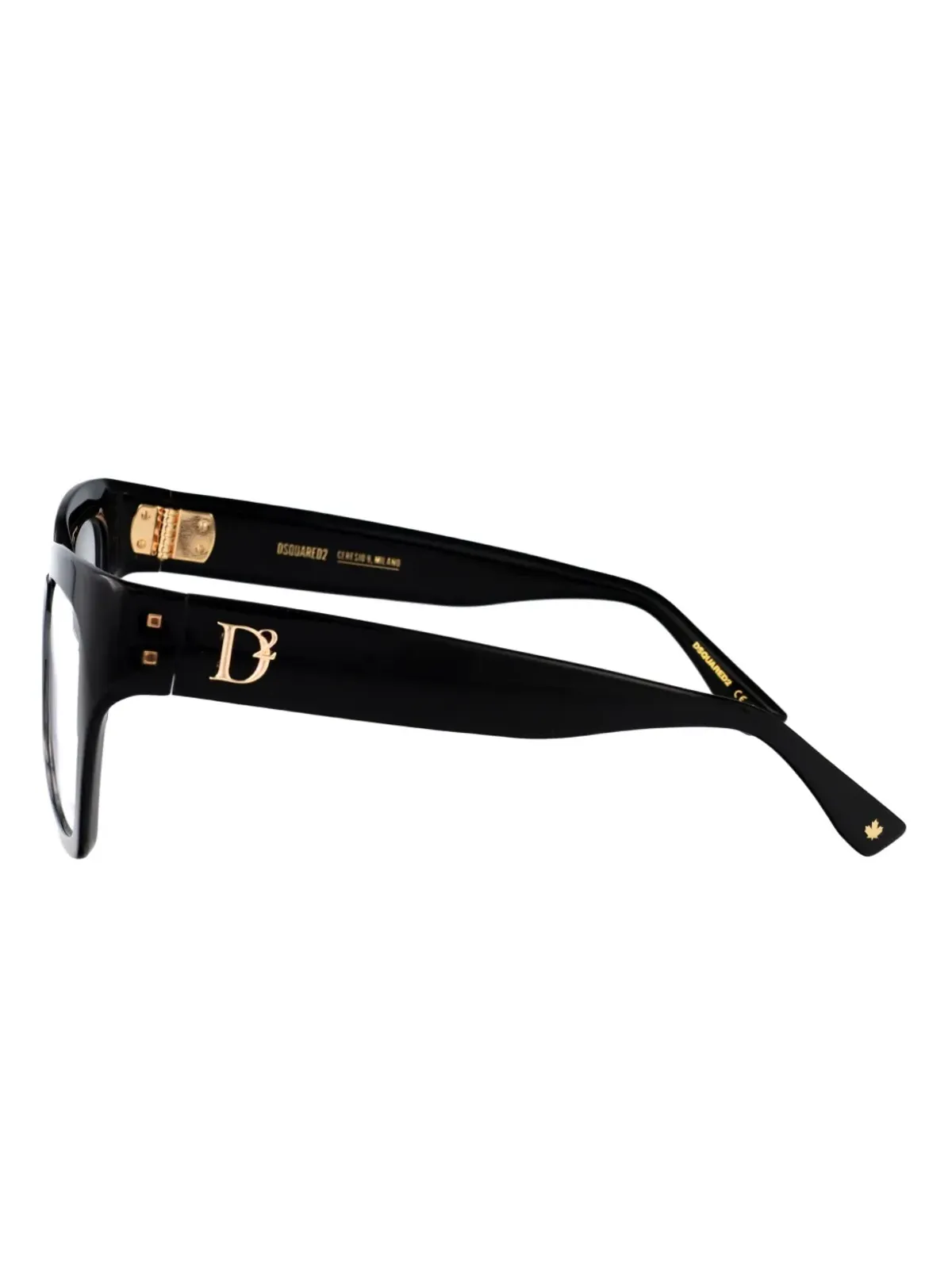 DSQUARED2 EYEWEAR スクエアフレームメガネ - 画像4