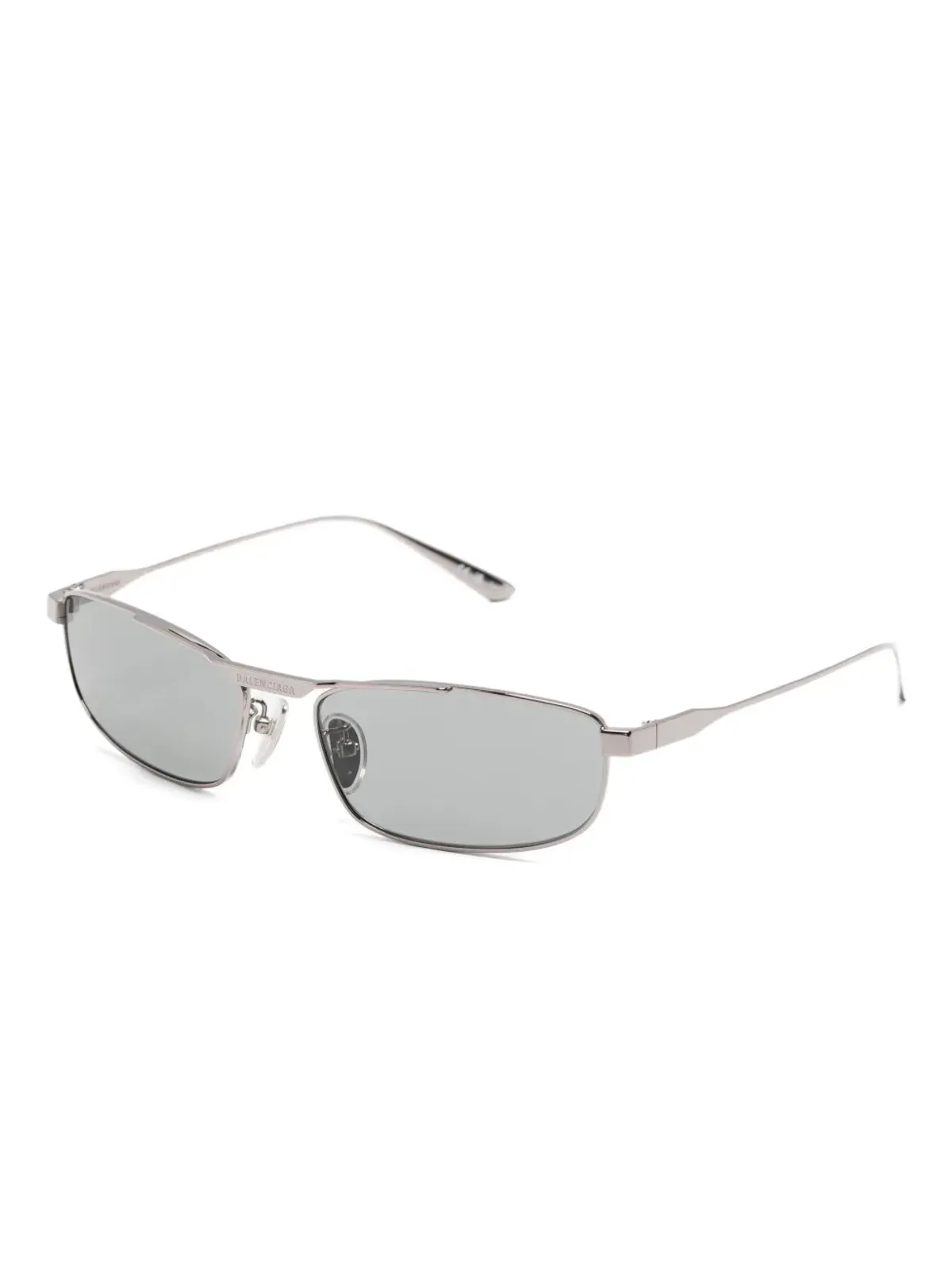 Balenciaga Eyewear ロゴ刻印の長方形フレーム サングラス - 画像2