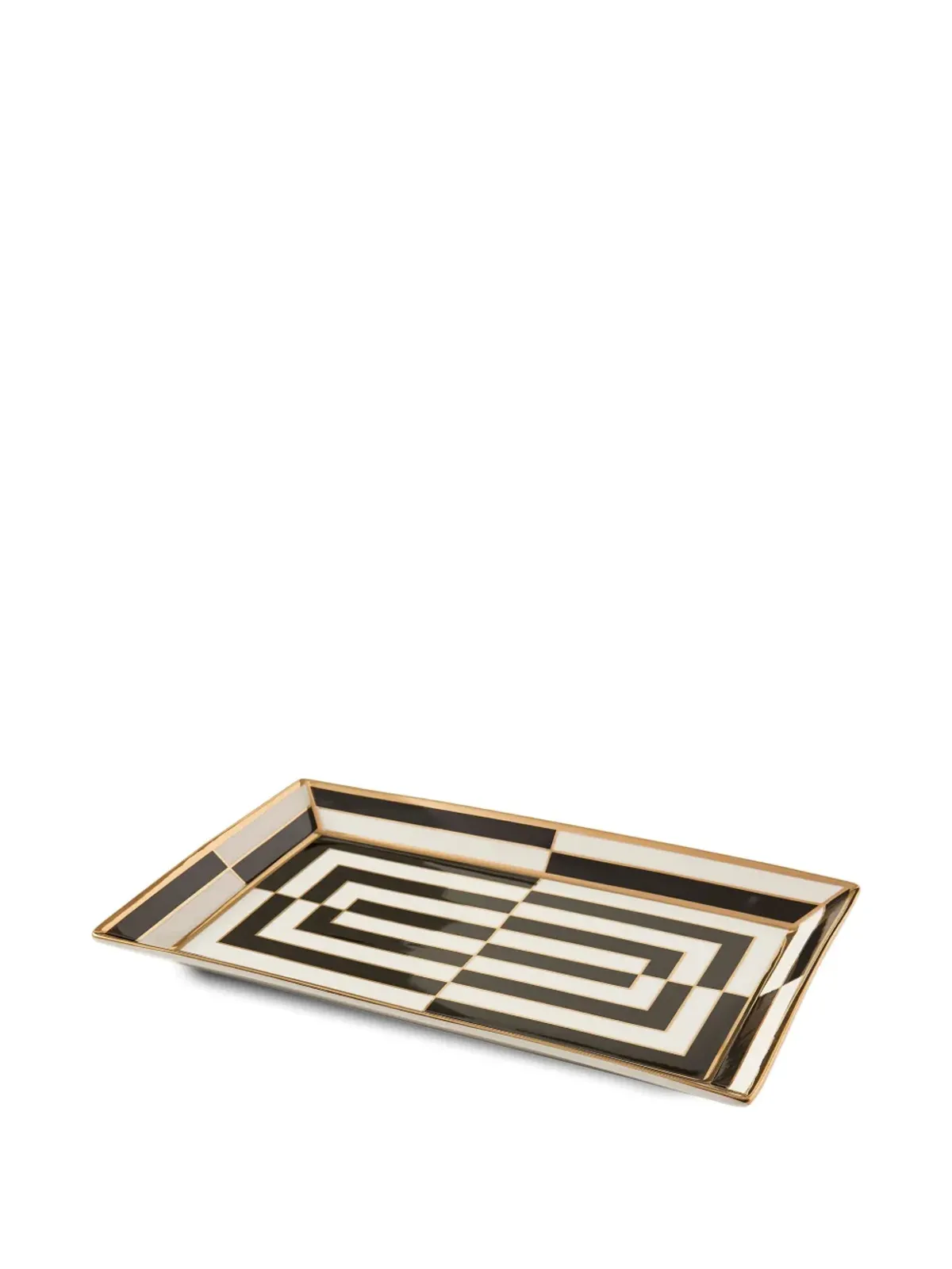 Jonathan Adler 長方形デコラティブトレイ - ホワイト - 画像2