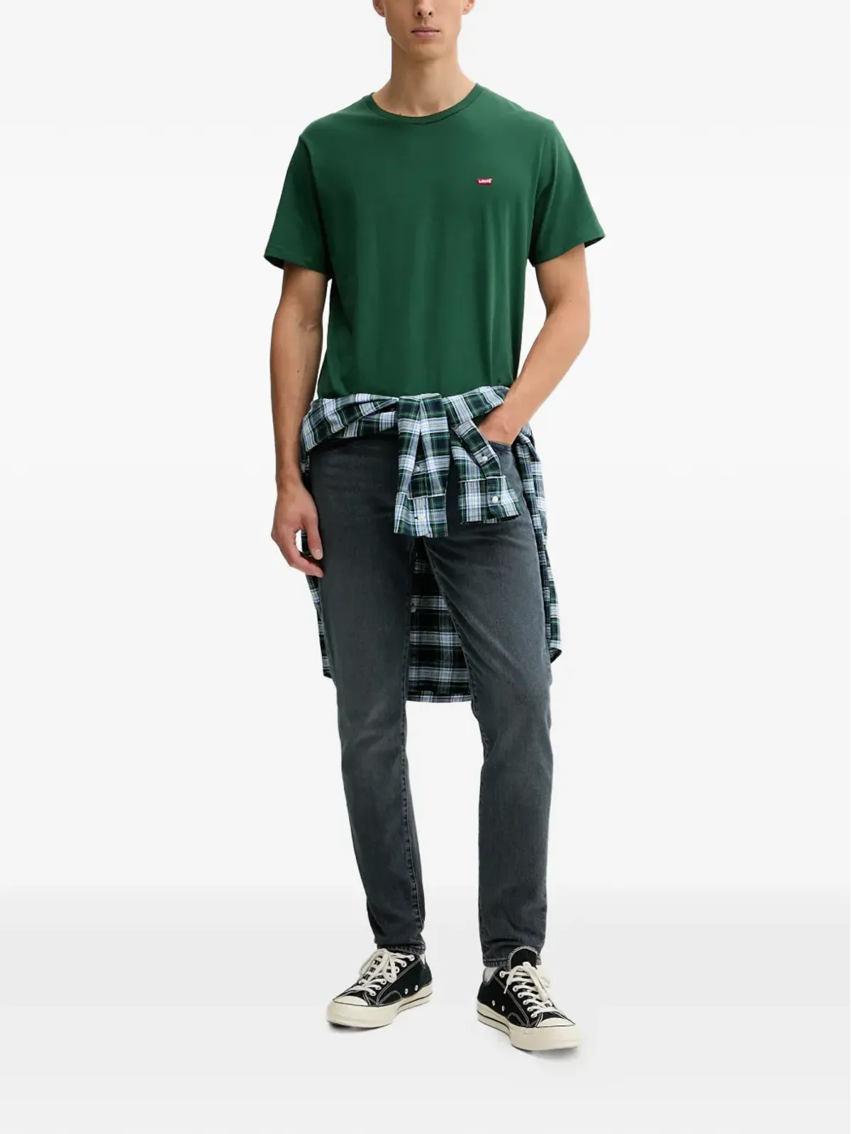 Levi's ボタンジーンズ ブルー - 画像2