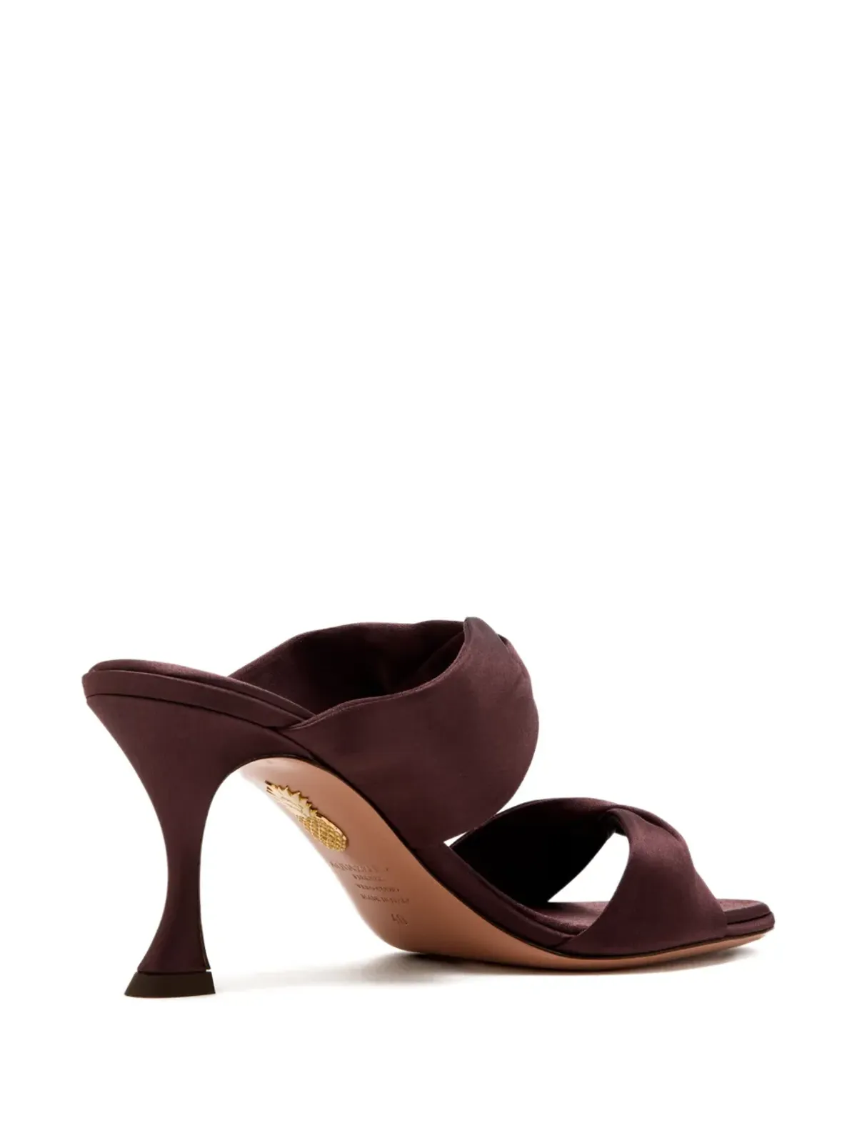 Aquazzura サテンサンダル - 画像4