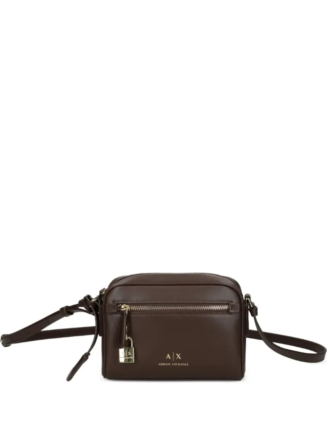 Armani Exchange Armani Exchange ロックディテール クロスボディバッグの商品画像