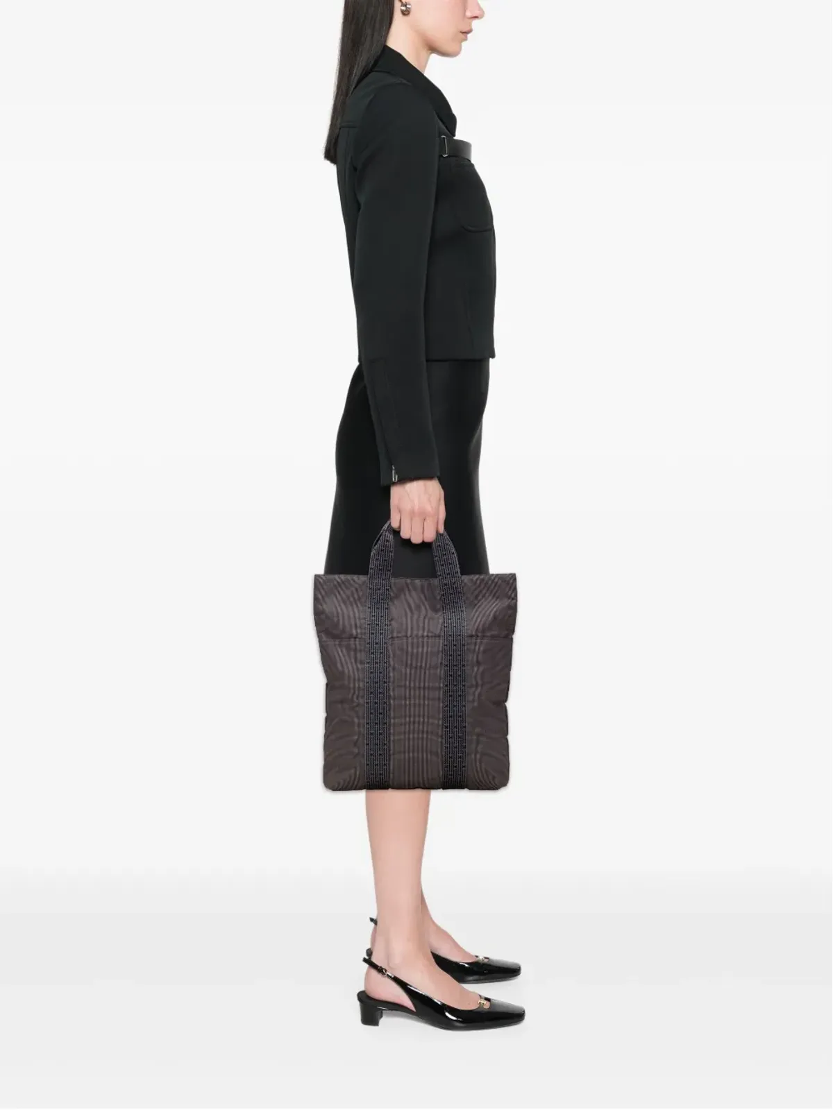 Hermès Pre-Owned キャンバス地 Herline Cabas トートバッグ - 画像2