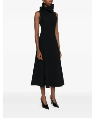Jacquemus カウルネック ノースリーブ ミディドレス - サムネイル3