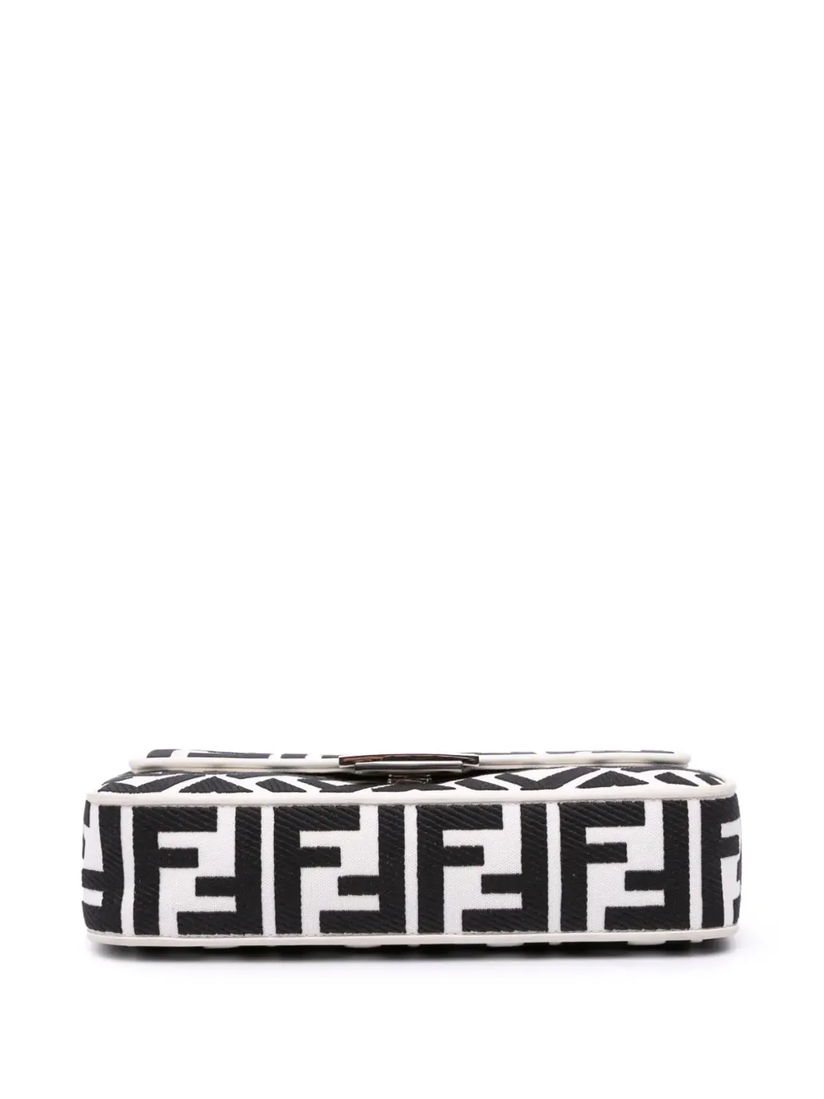 Fendi Pre-Owned Zucca刺繍キャンバス バゲットサッチェル - 画像4