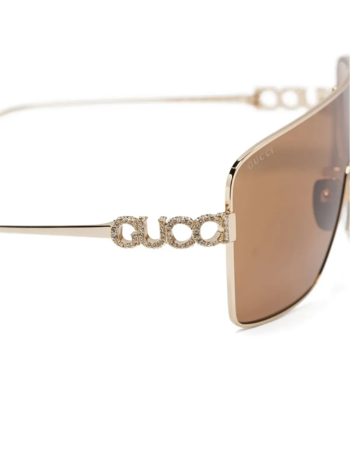 Gucci Eyewear ロゴ入りサングラス - 画像3