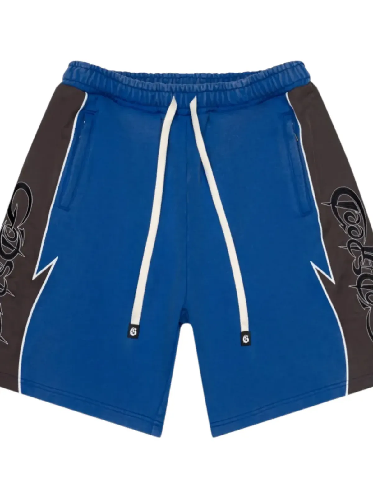 GODSPEED Halftime elasticated waistband track shorts - Blue - 画像2