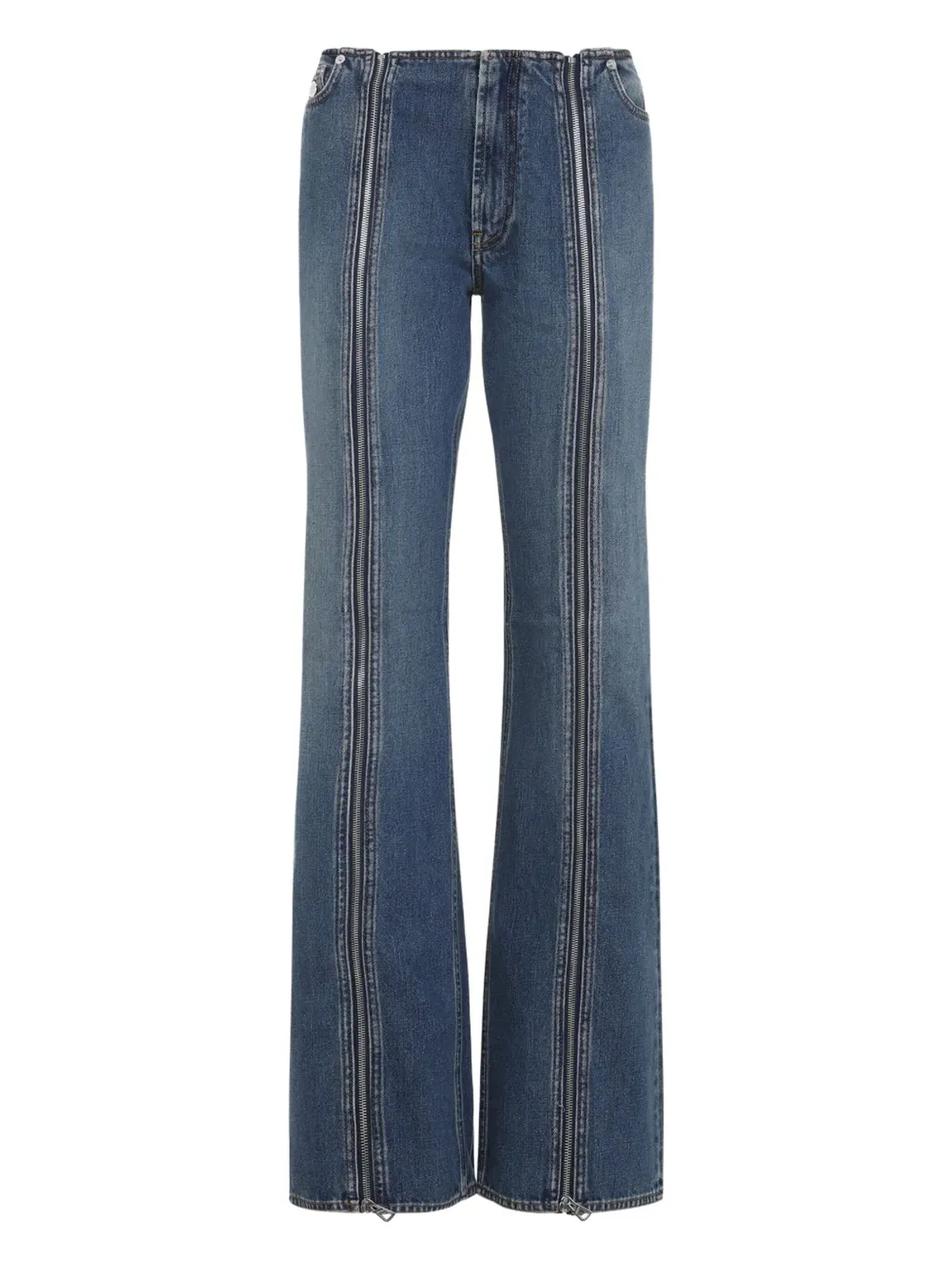 Jean Paul Gaultier ジップディテールジーンズ - 画像1