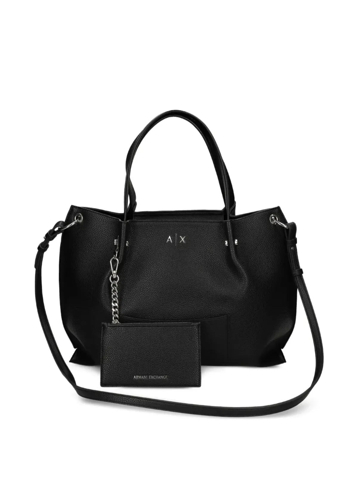 Armani Exchange ロゴディテール トートバッグ - 画像5