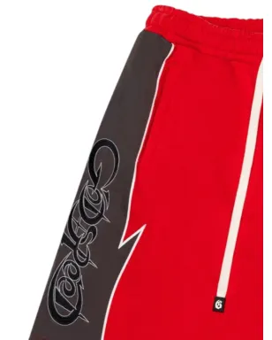 GODSPEED Halftime track shorts - Red - サムネイル2