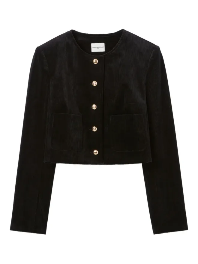 Claudie Pierlot Claudie Pierlot クロップド コーデュロイ ジャケットの商品画像
