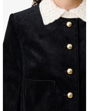 Claudie Pierlot クロップド コーデュロイ ジャケット - サムネイル5