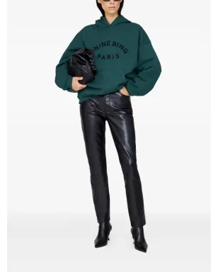 ANINE BING Harvey フーデッドスウェットシャツ グリーン - サムネイル3