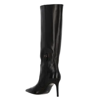 Stuart Weitzman レザー ポインテッドトゥ ニーハイブーツ - サムネイル4