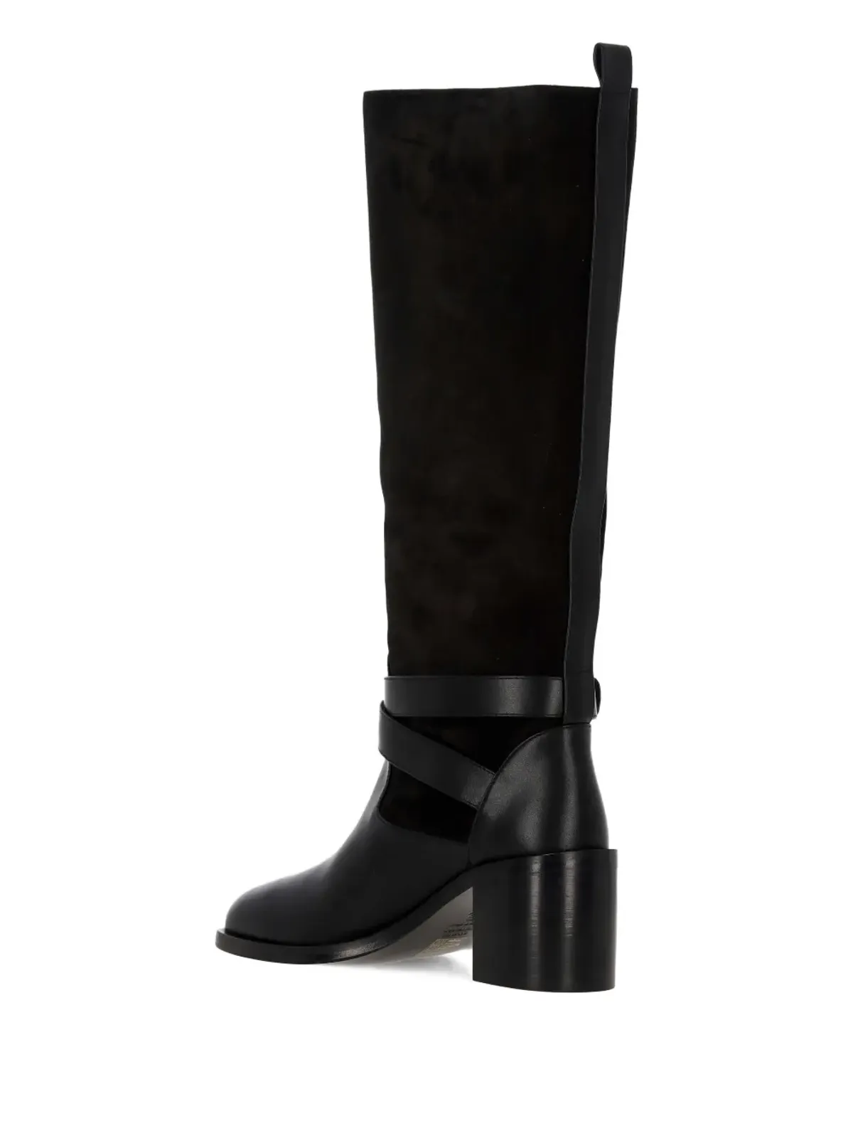 Stuart Weitzman バックルディテール レザーブーツ - 画像3