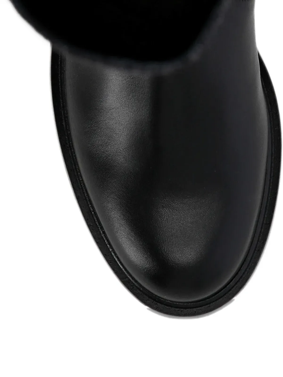 Stuart Weitzman バックルディテール ツイード ブーツ - ブラック - 画像3