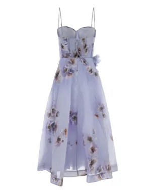ZIMMERMANN Hypnotic Picnic floral-print midi dress - Purple - サムネイル2