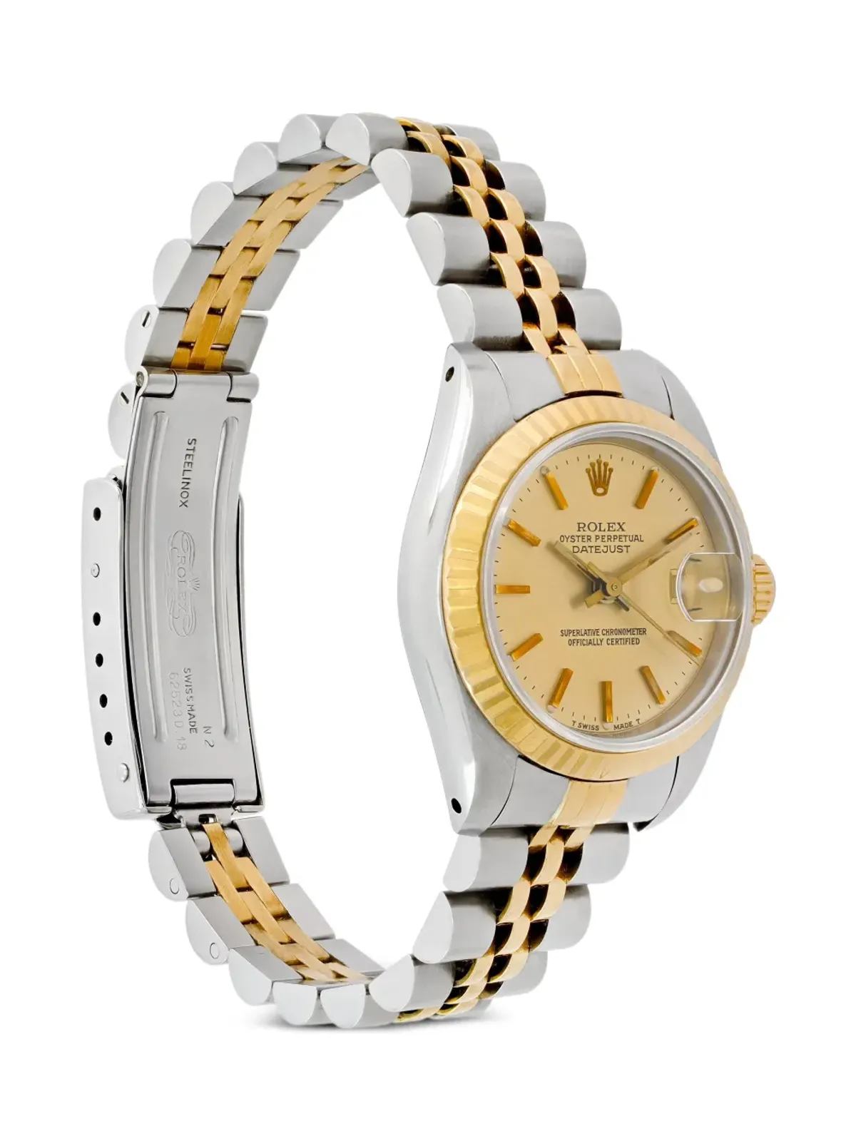 Rolex デイトジャスト ゴールド - 画像3