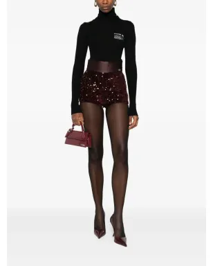 Elisabetta Franchi スパンコール付きショートパンツ - サムネイル2