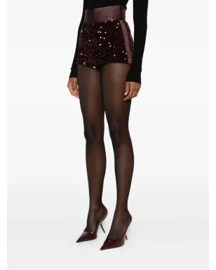 Elisabetta Franchi スパンコール付きショートパンツ - サムネイル3
