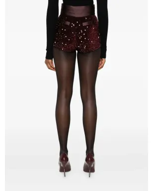 Elisabetta Franchi スパンコール付きショートパンツ - サムネイル4