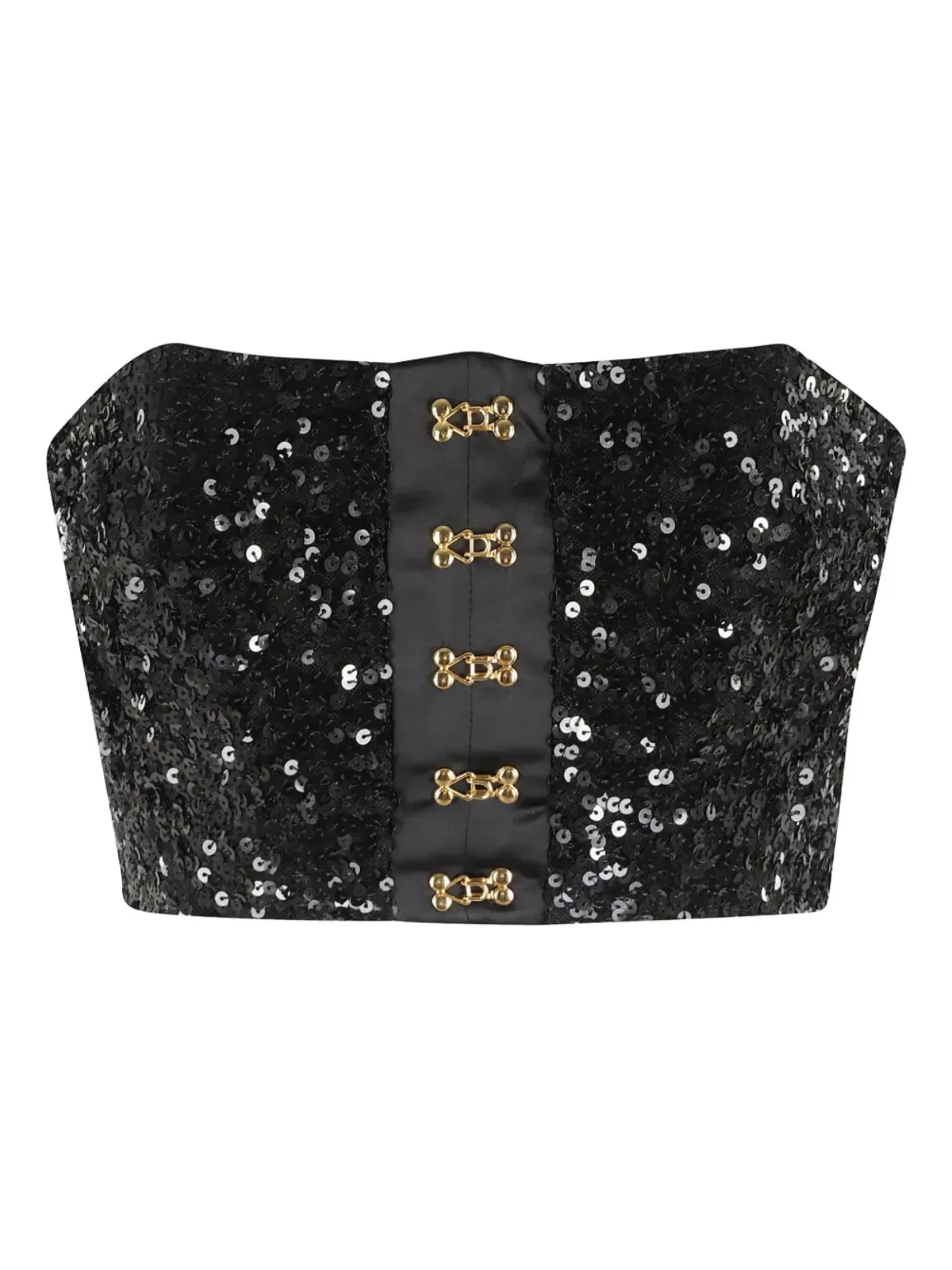 Elisabetta Franchi クロップトップ - 画像1