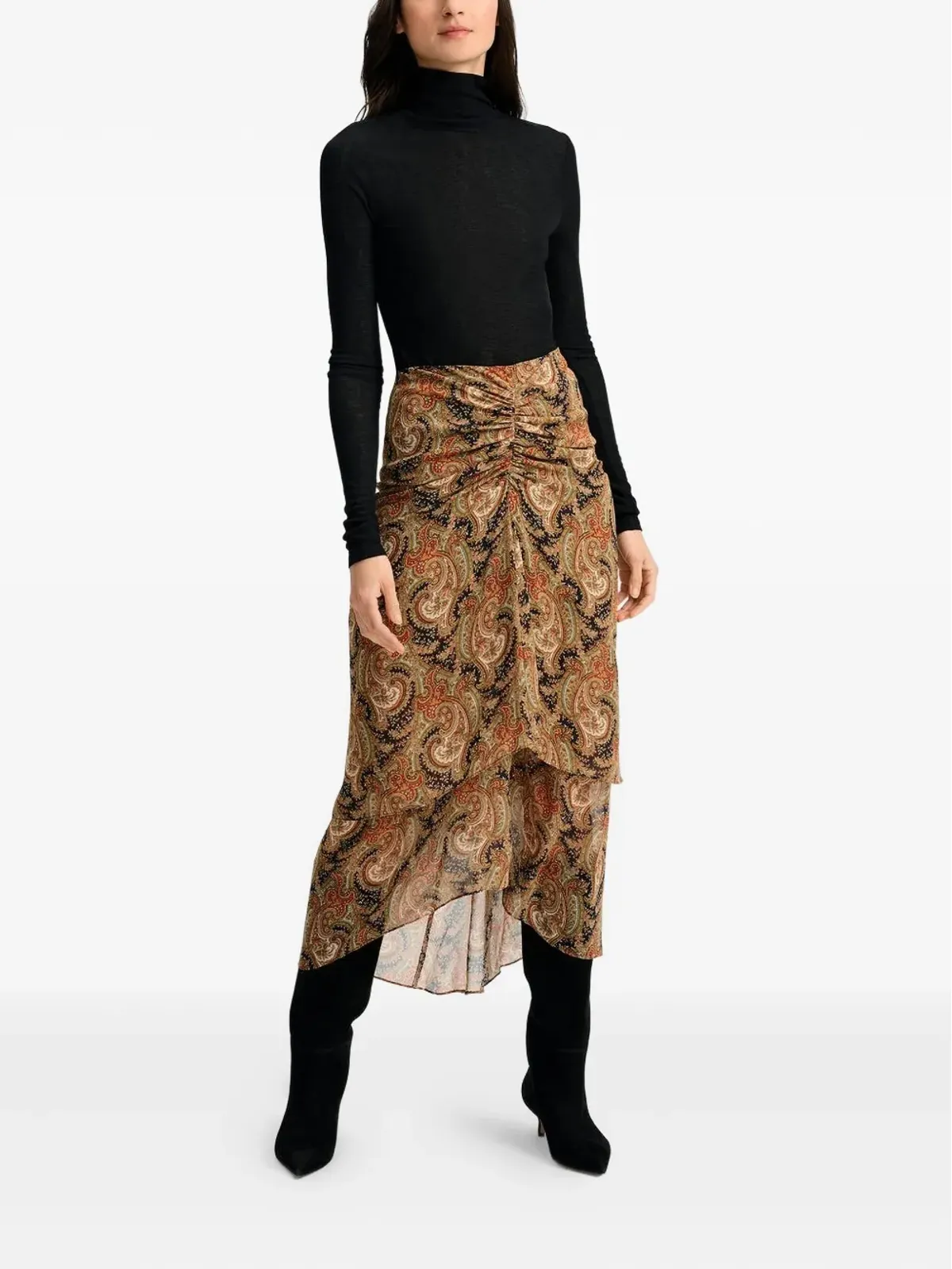 Veronica Beard Wyeth turtleneck sweater - Black - 画像2