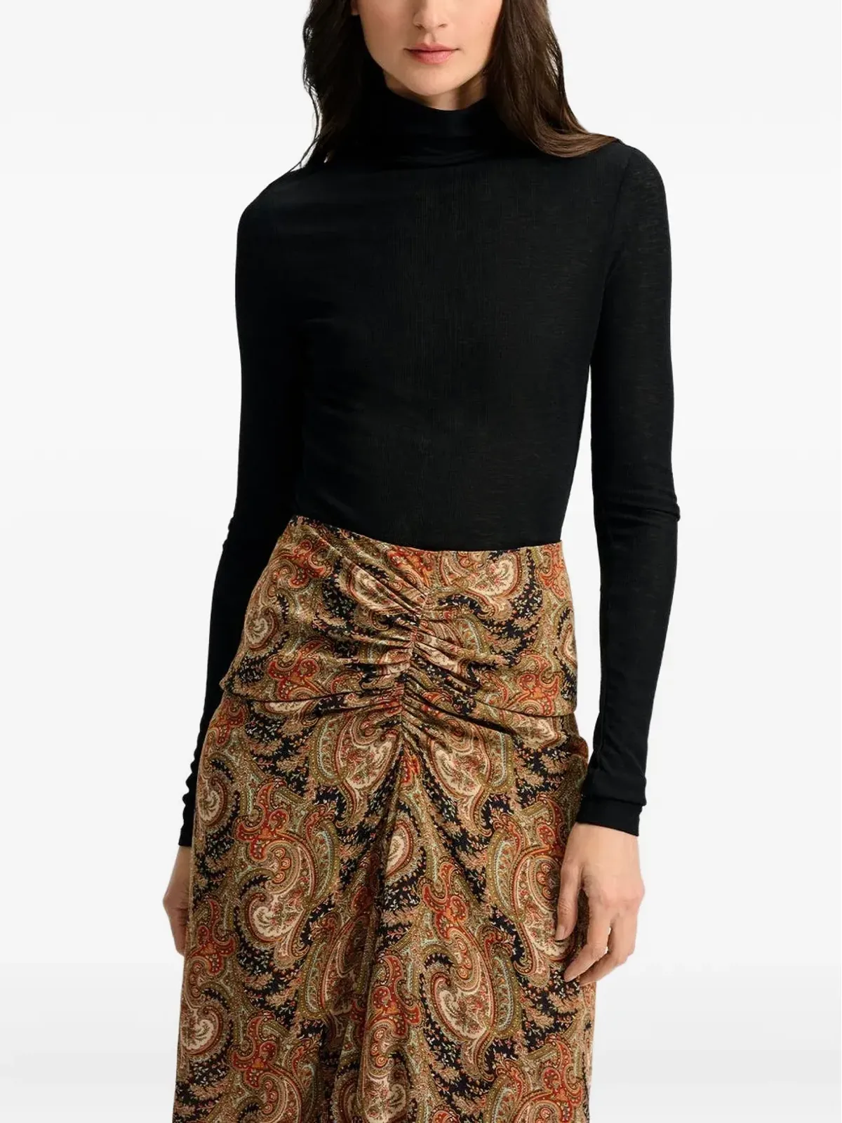 Veronica Beard Wyeth turtleneck sweater - Black - 画像4