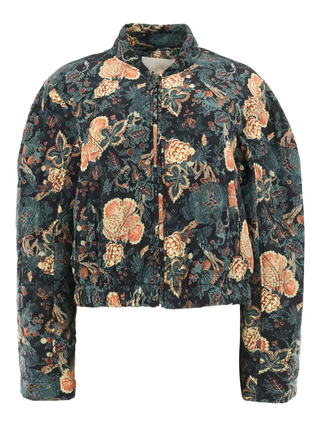 Ulla Johnson Ulla Johnson ラヴィニア シルク ボンバー ジャケットの商品画像