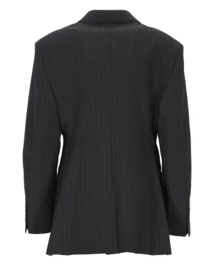 Filippa K ピンストライプ柄ボタン留めジャケット - サムネイル2