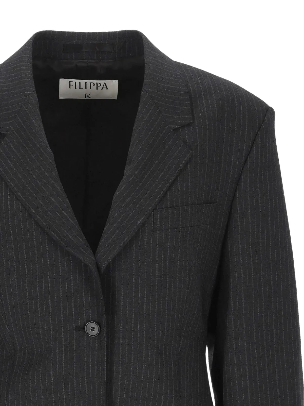Filippa K ピンストライプ柄ボタン留めジャケット - 画像3