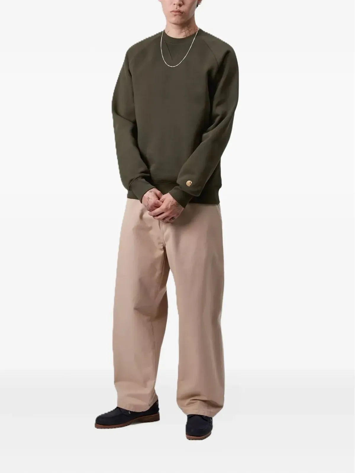 Carhartt WIP Chase ラグランセーター - 画像2