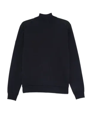 BOSS ジップフロント コットンセーター - Blue - サムネイル2