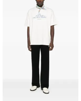 Drôle De Monsieur テキストプリント Tシャツ - Neutrals - サムネイル2