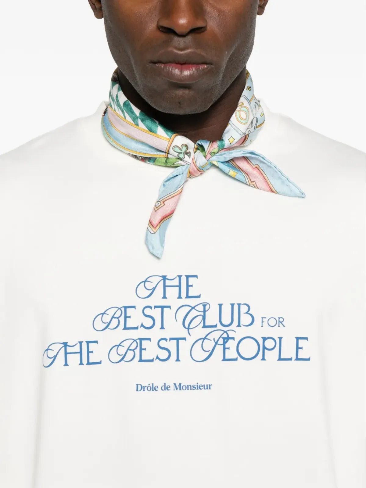 Drôle De Monsieur テキストプリント Tシャツ - Neutrals - 画像4