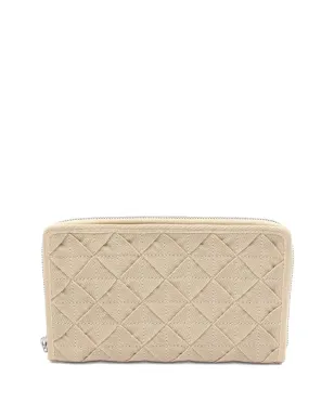 Bottega Veneta Pre-Owned 2010s Intrecciato continental wallet - Neutrals - サムネイル1