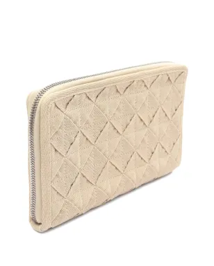 Bottega Veneta Pre-Owned 2010s Intrecciato continental wallet - Neutrals - サムネイル2